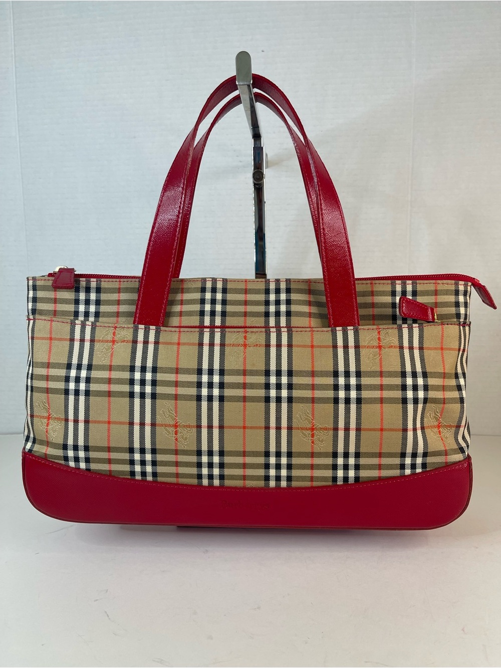 Burberry Nova Check canvas handbag